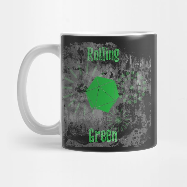 Rolling Green Dice by natural-20s
